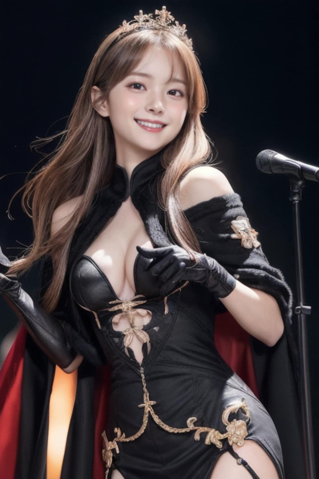 姫様オンステージ