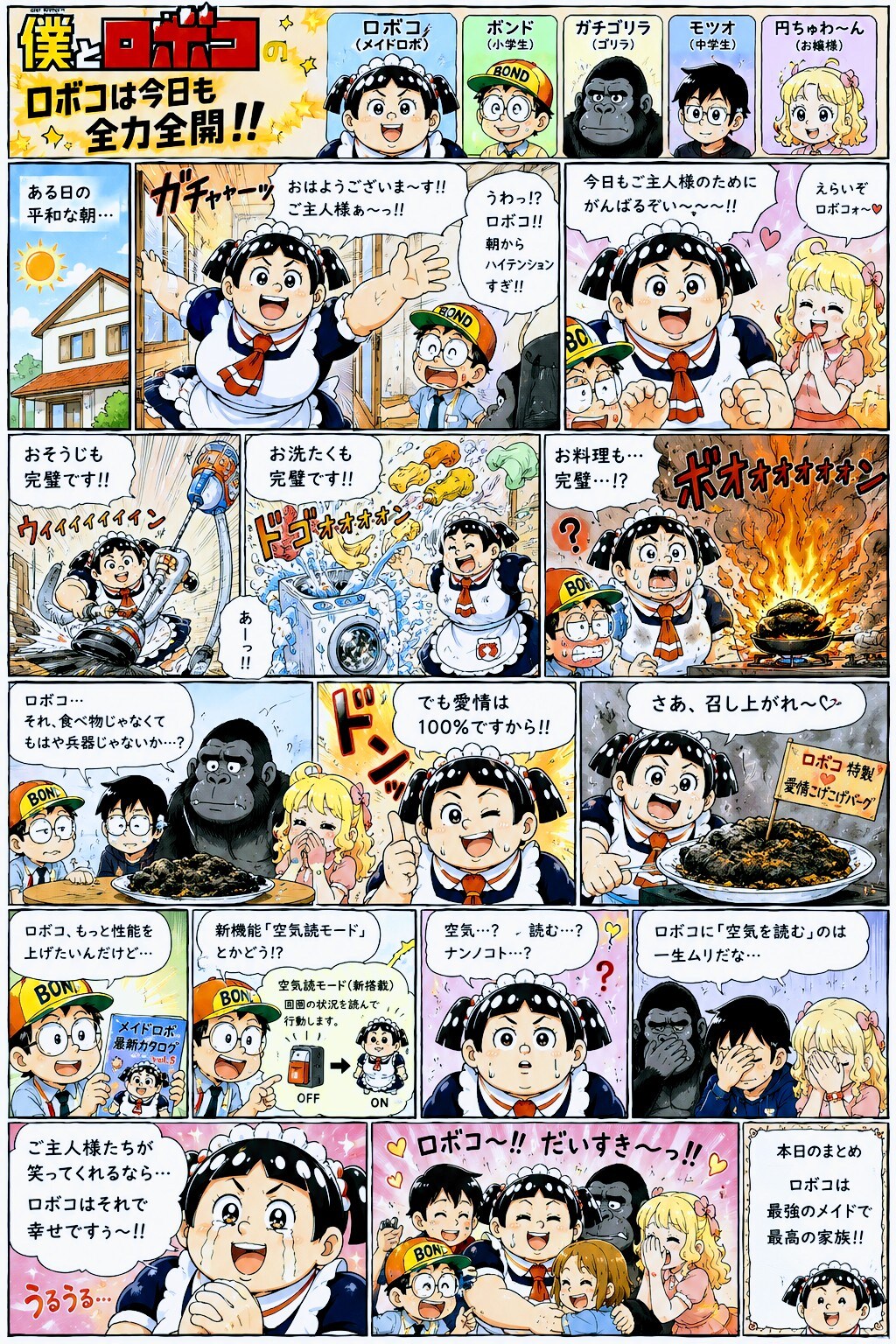 似てないロボ子