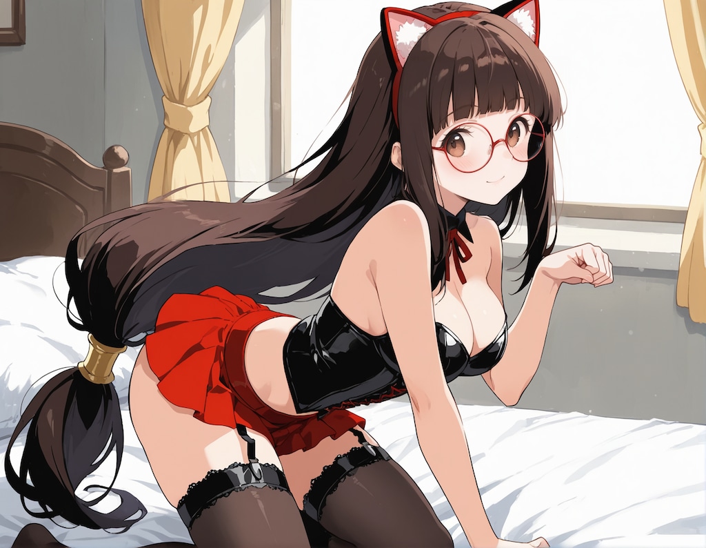 眼鏡っ子が応援したり誘惑したり✨