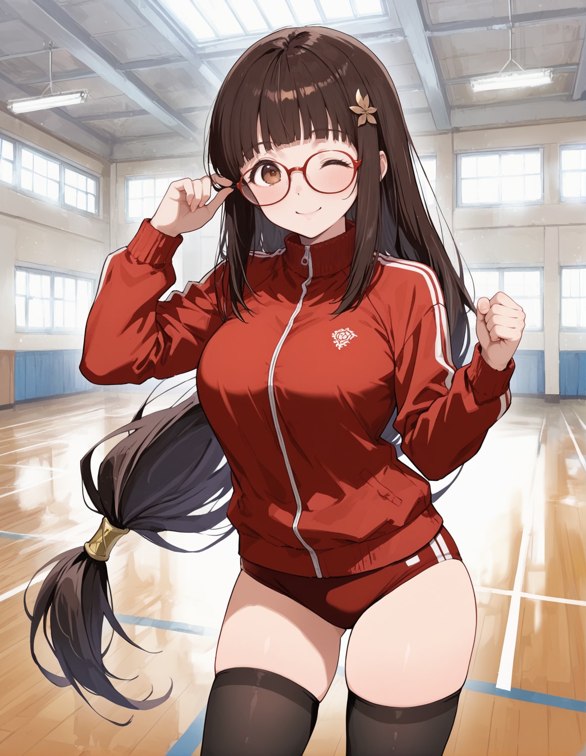 眼鏡っ子が応援したり誘惑したり✨