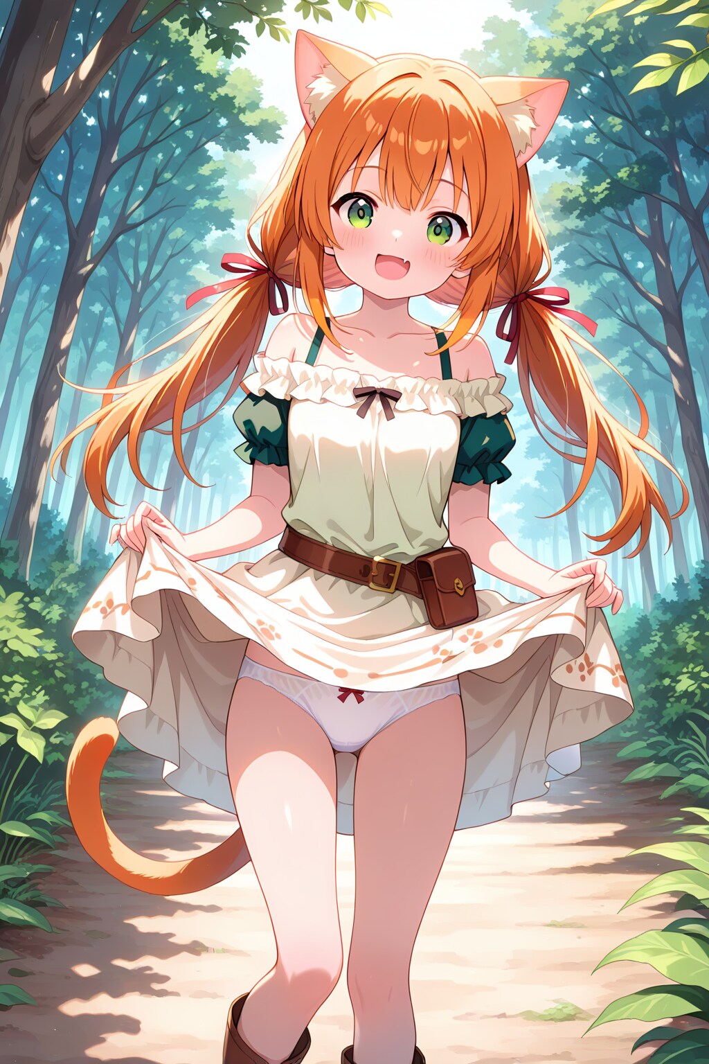 ぱんつ見せてと頼んだら