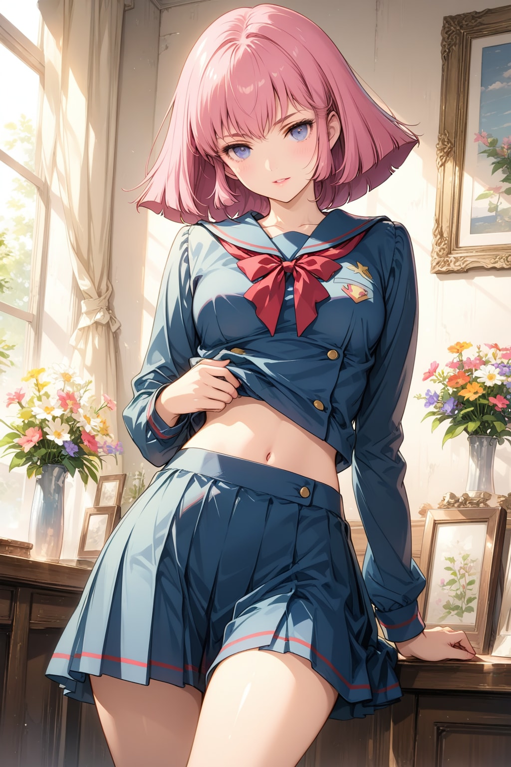 嗚呼、ハマーン様(生徒会長) | の人気AIイラスト・グラビア