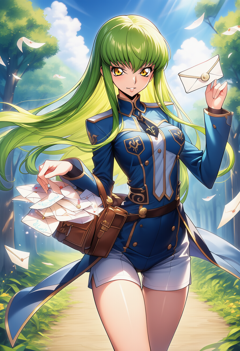 精霊郵便配達士 | の人気AIイラスト・グラビア