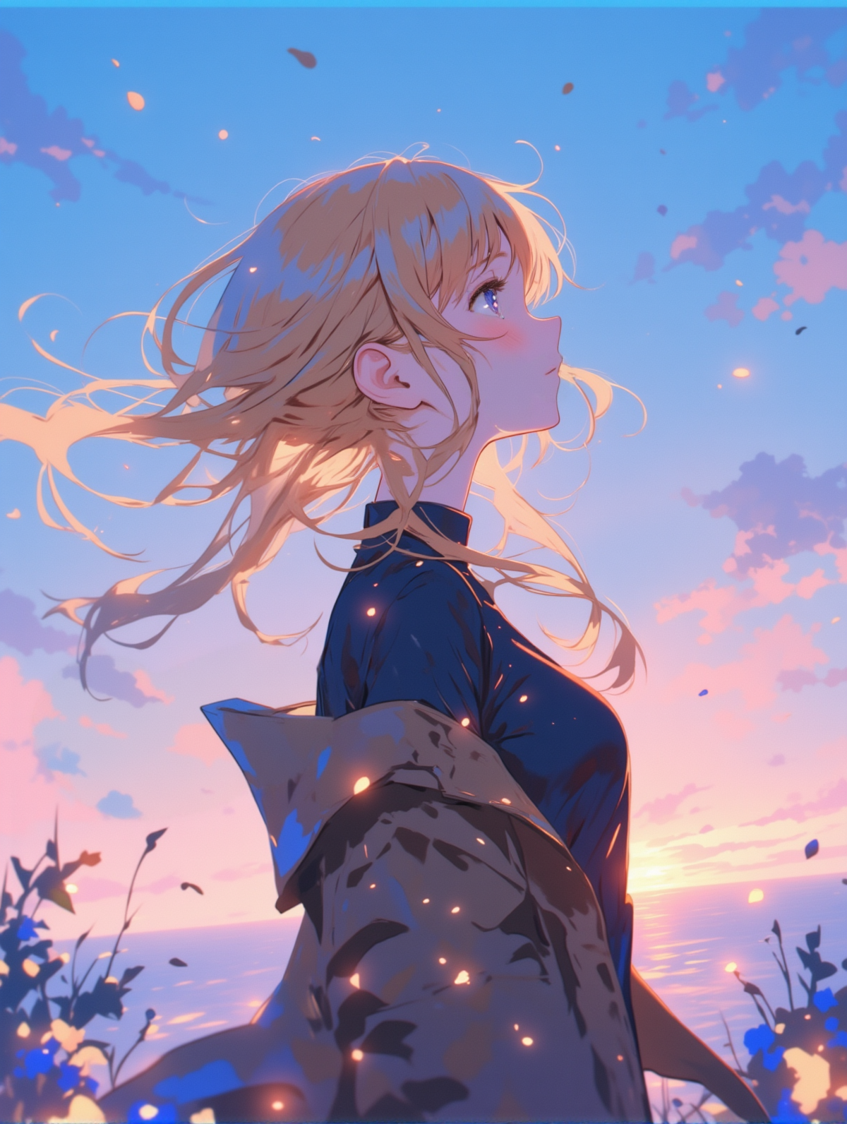 小さなその心は、もう前を向いていた。(暁の海辺_8)