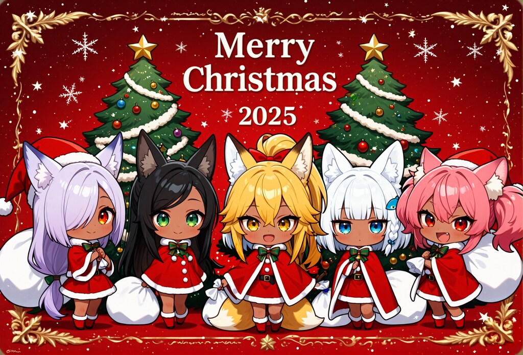 うちの子ちびサンタちゃん