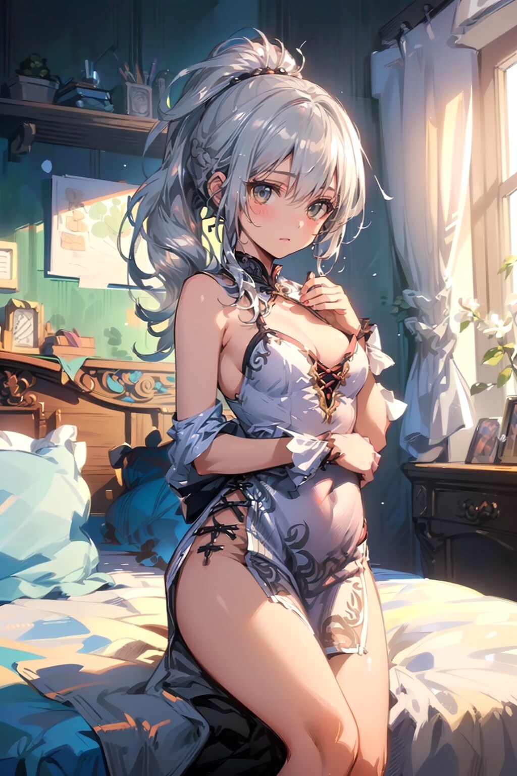 姫様の寝起き