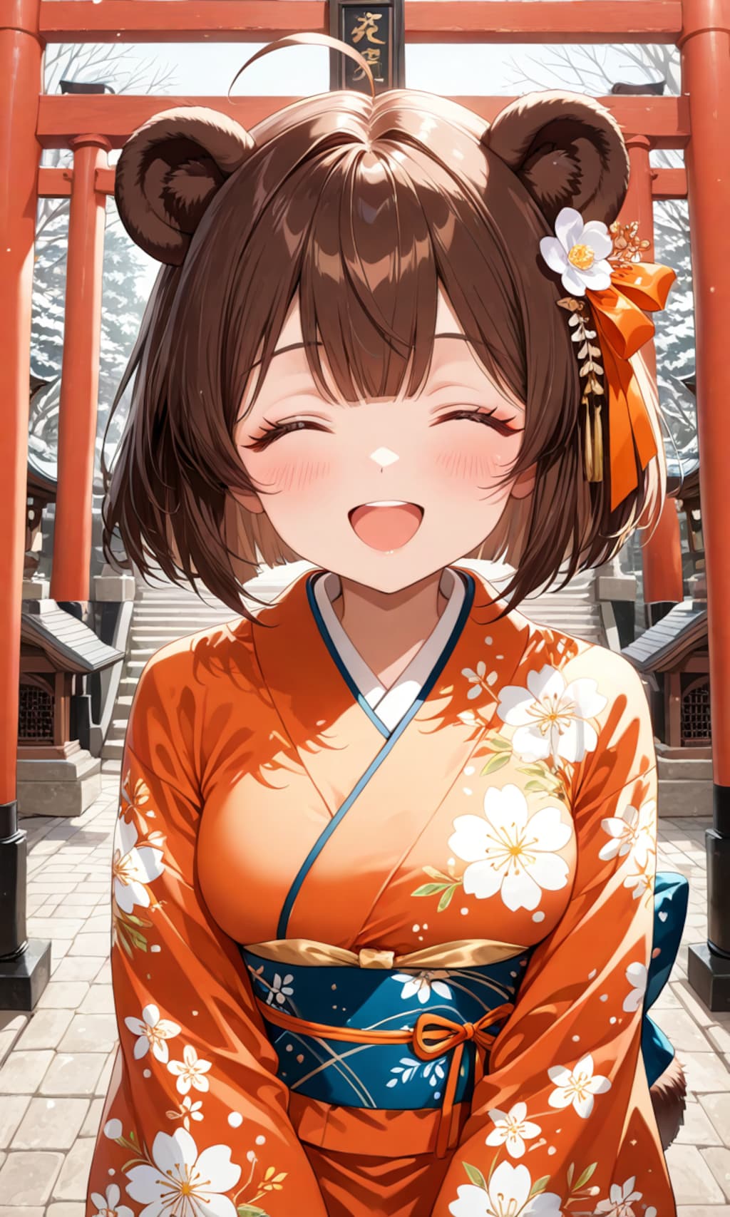 ブルア(べあのん)振袖