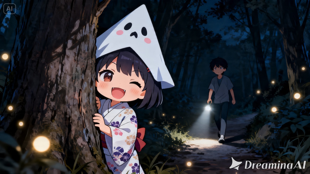 今日の夏休み（肝試し１）