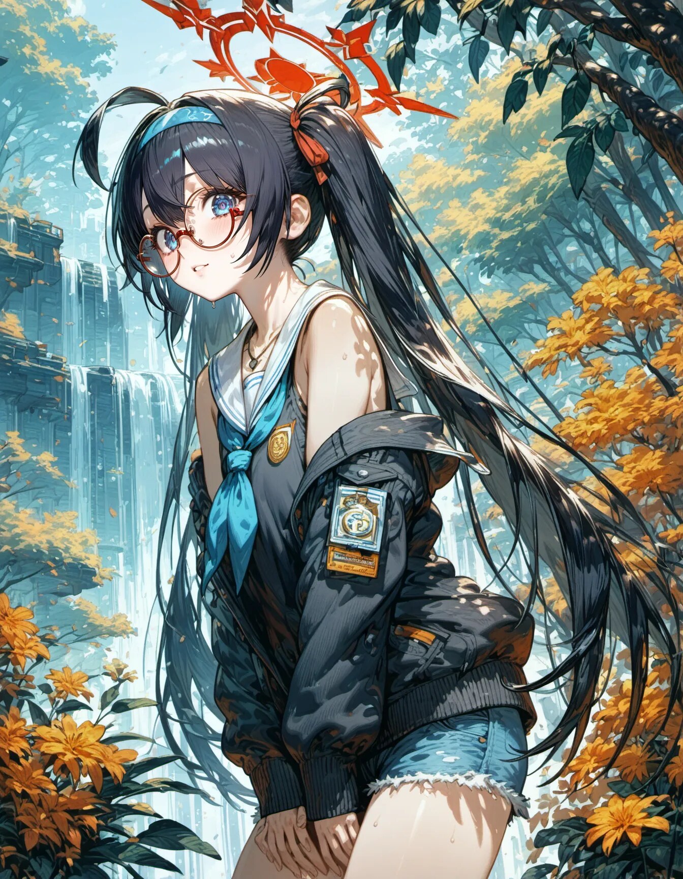 The Haloed Scholar | の人気AIイラスト・グラビア