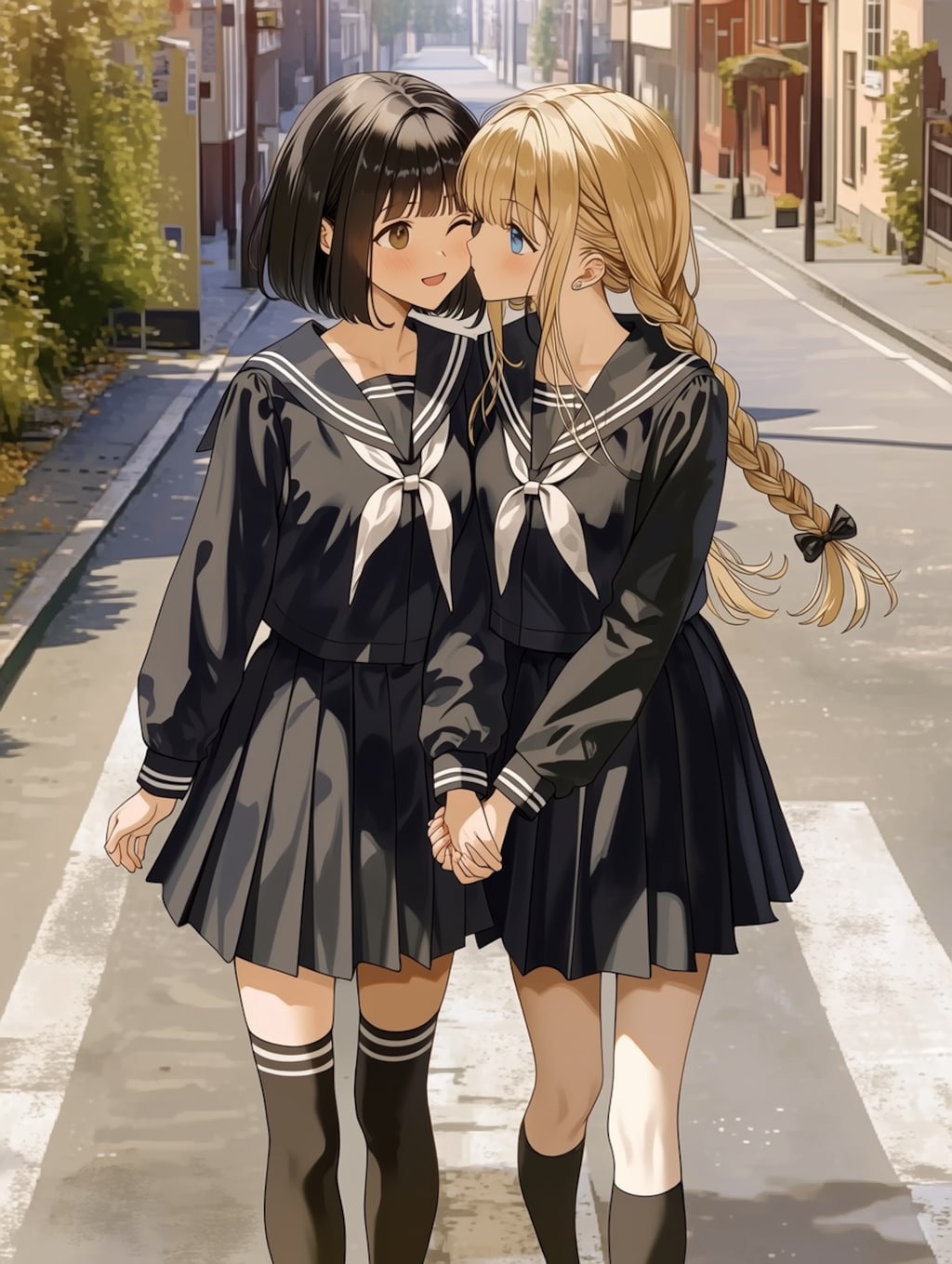 キスしたい二人のJK114