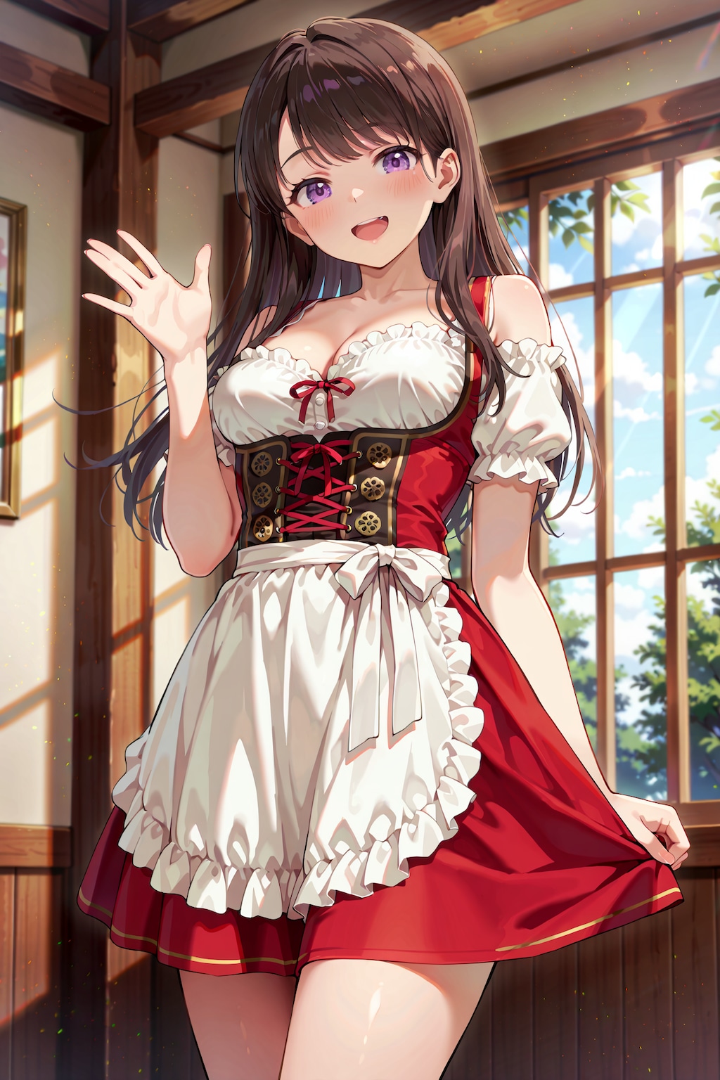 ディアンドル娘 Z724