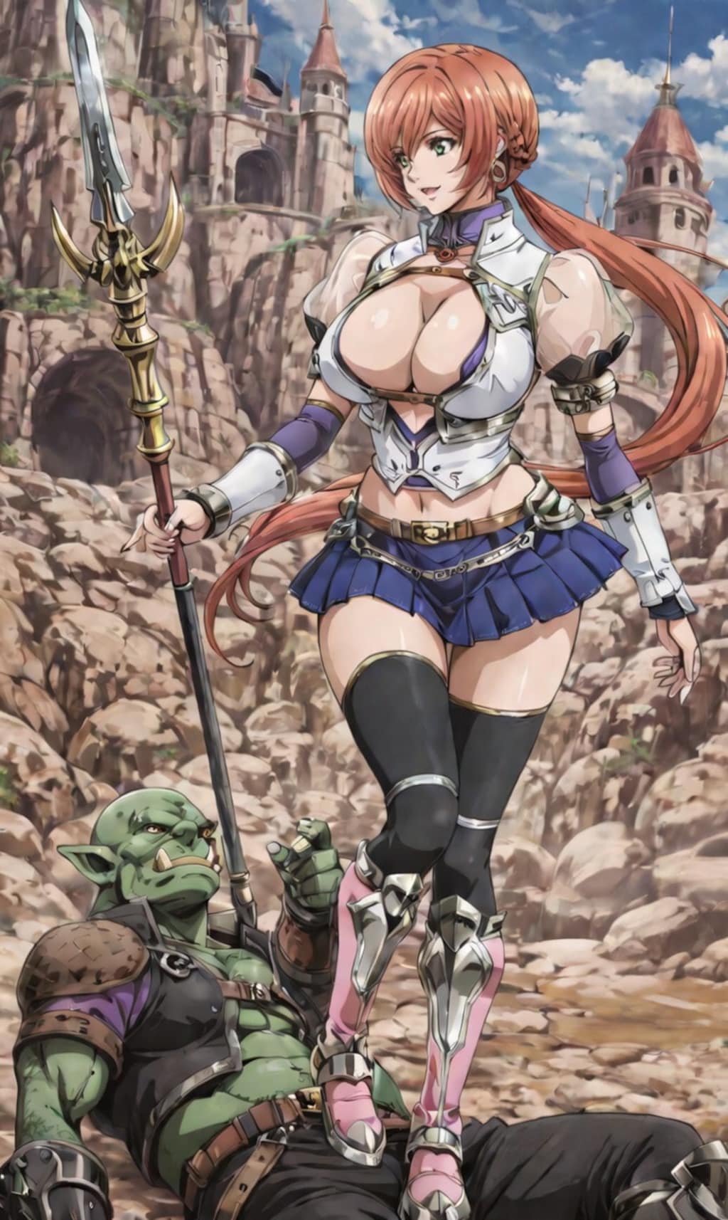 ネェル帝国軍 西部防衛大隊所属　戦士/ラブニ・ウェッサム