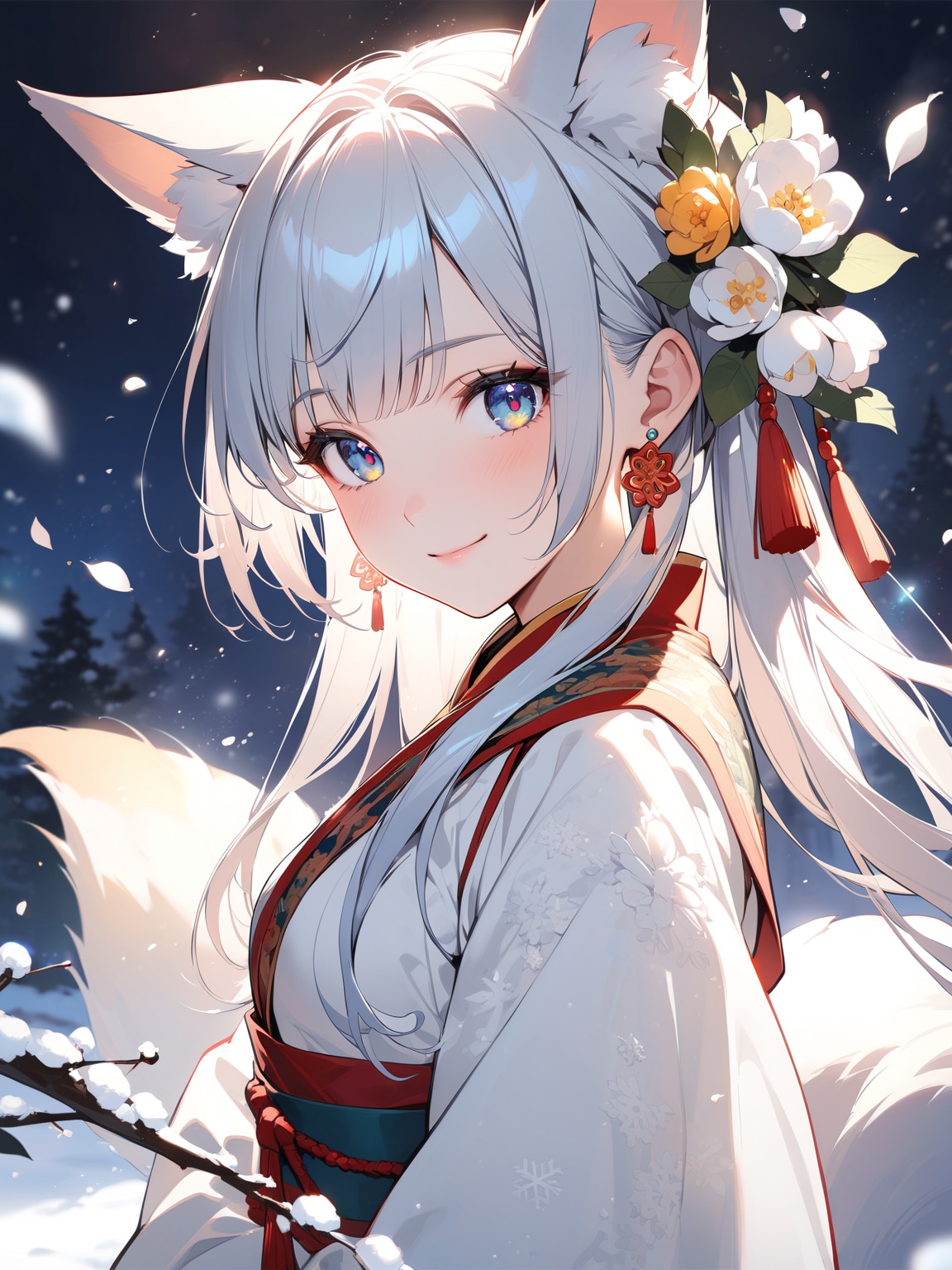 冬の花 | の人気AIイラスト・グラビア