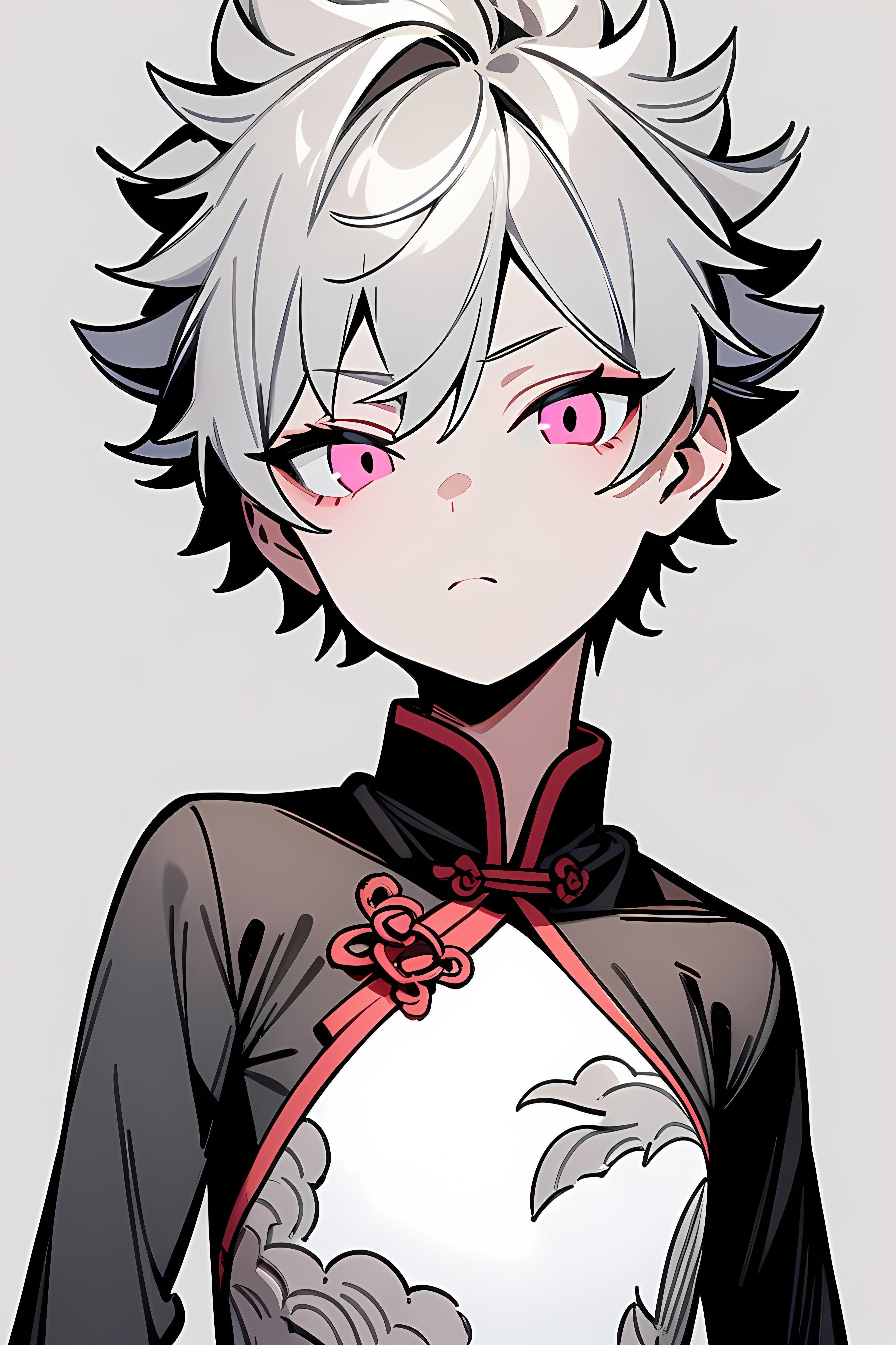 灰髪ちゃん