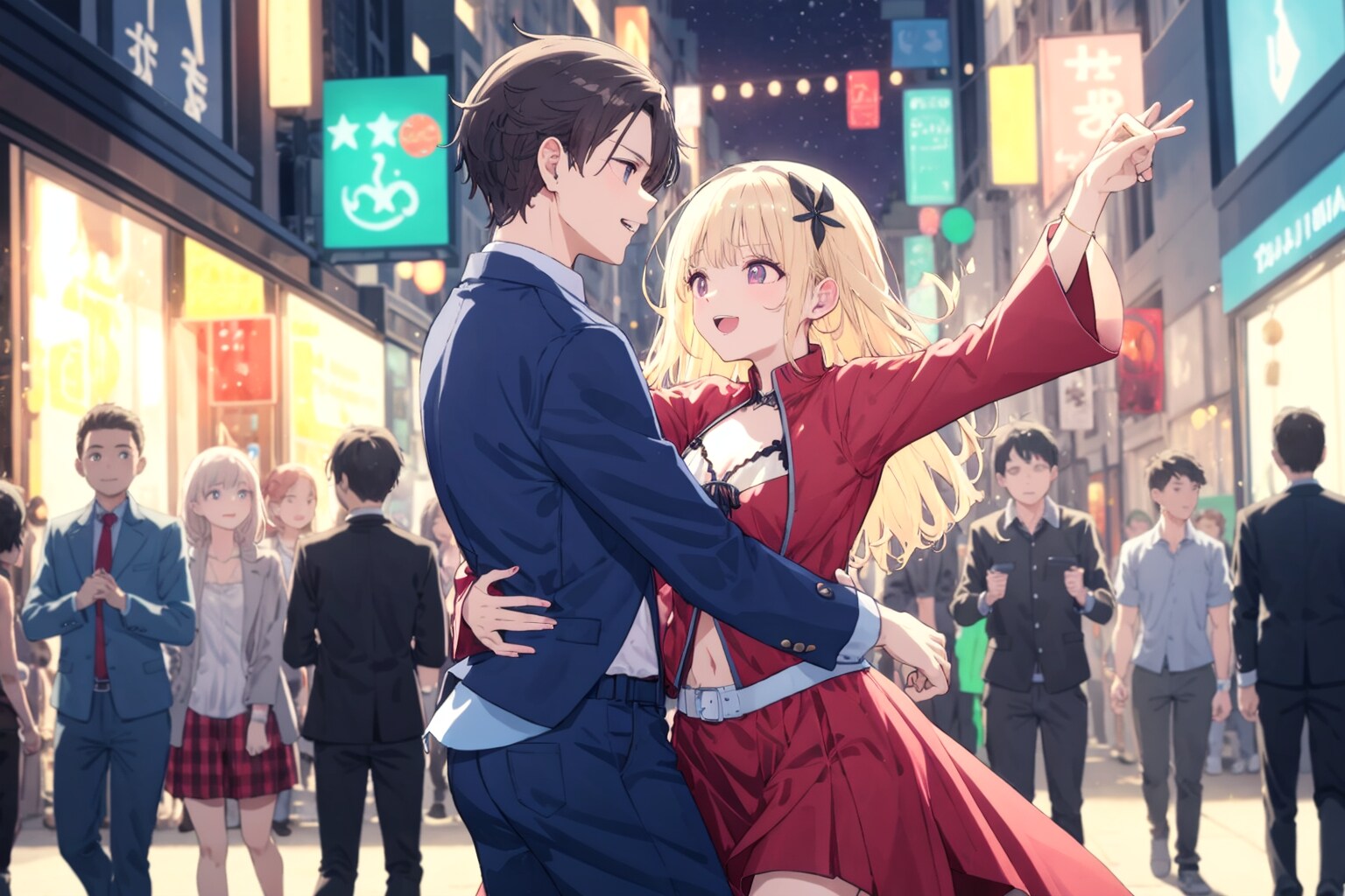 踊れDancing Night | の人気AIイラスト・グラビア