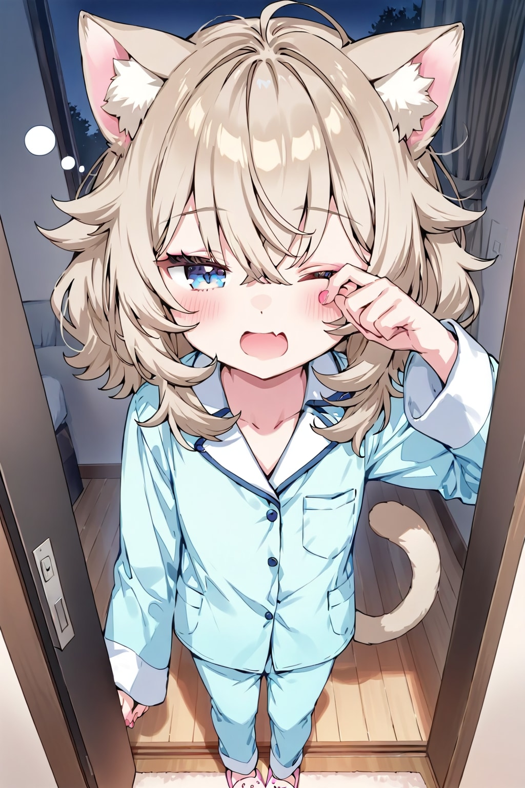 お眠なリズ