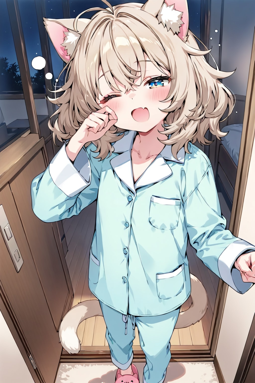 お眠なリズ