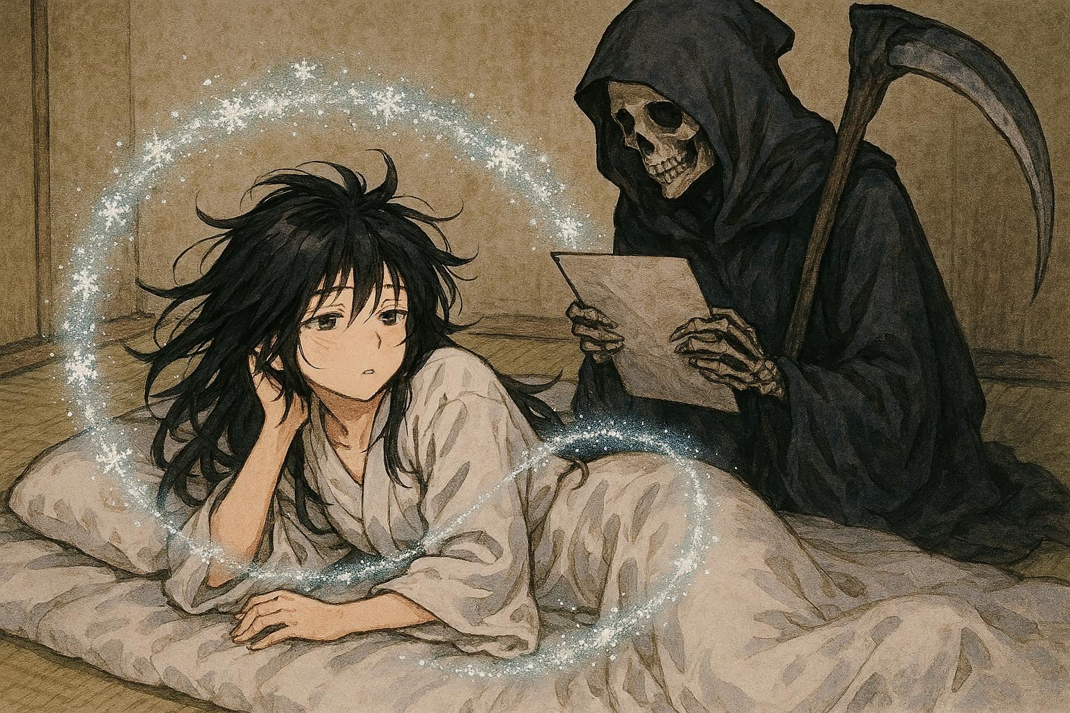 契約書みたいなのを渡される夢 | の人気AIイラスト・グラビア