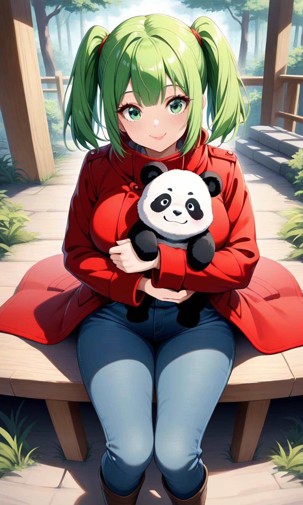 パンダかわいいわよね〜💓