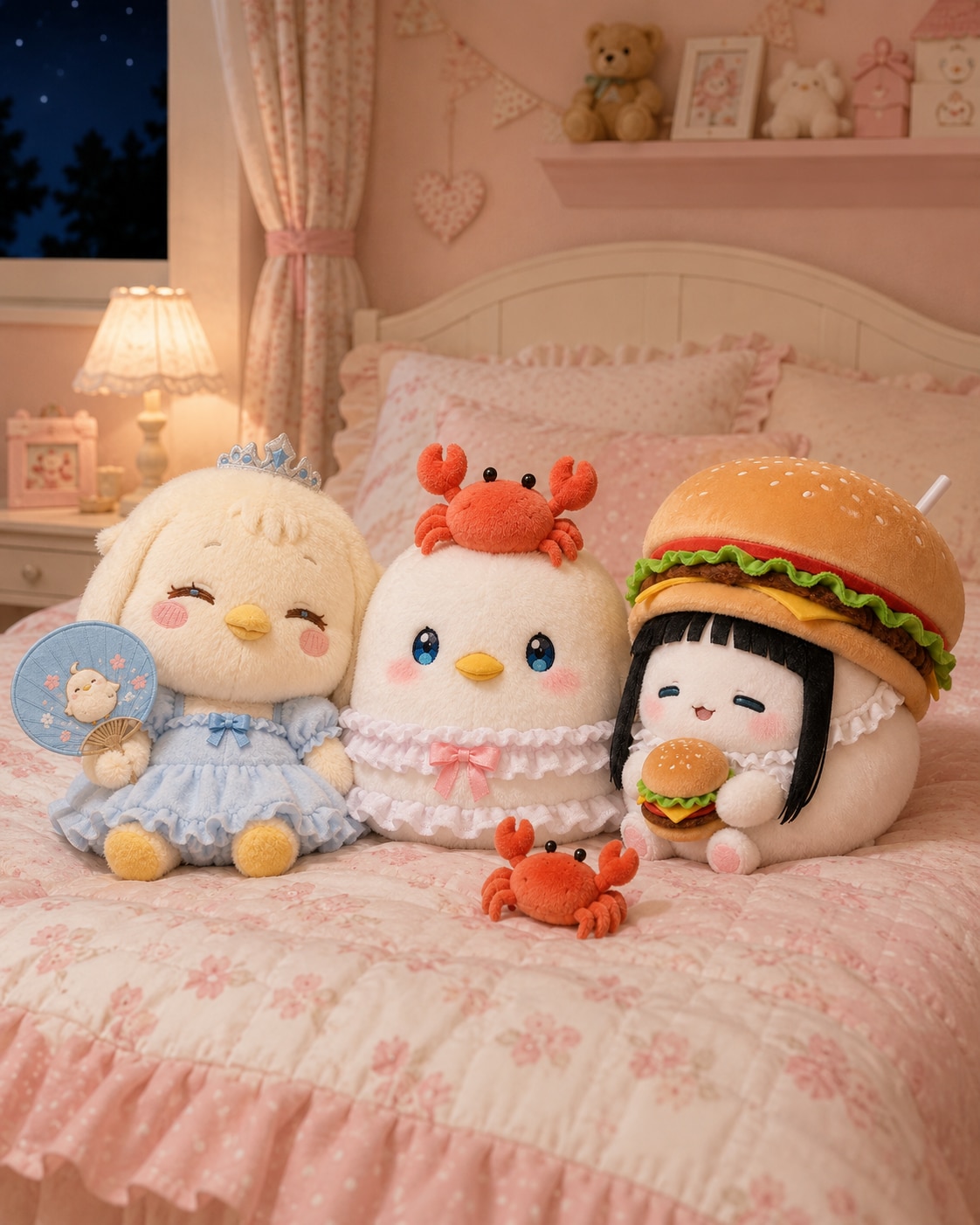 ぴよちゃん姫もならんだよ