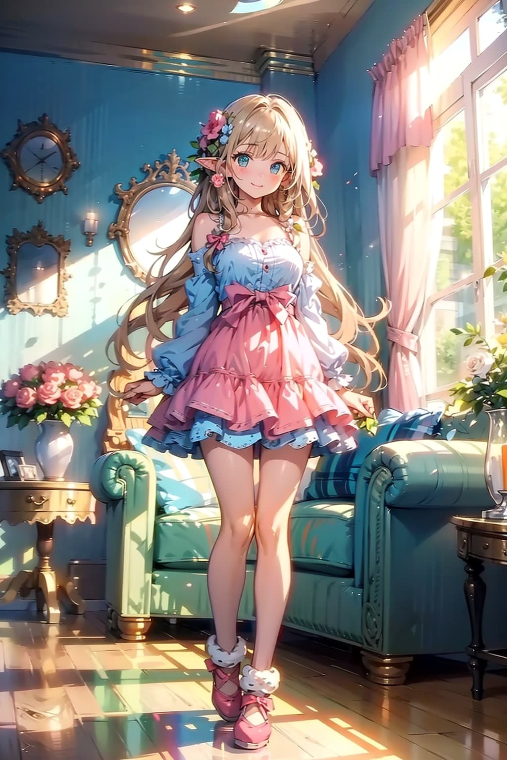 和洋折衷の服