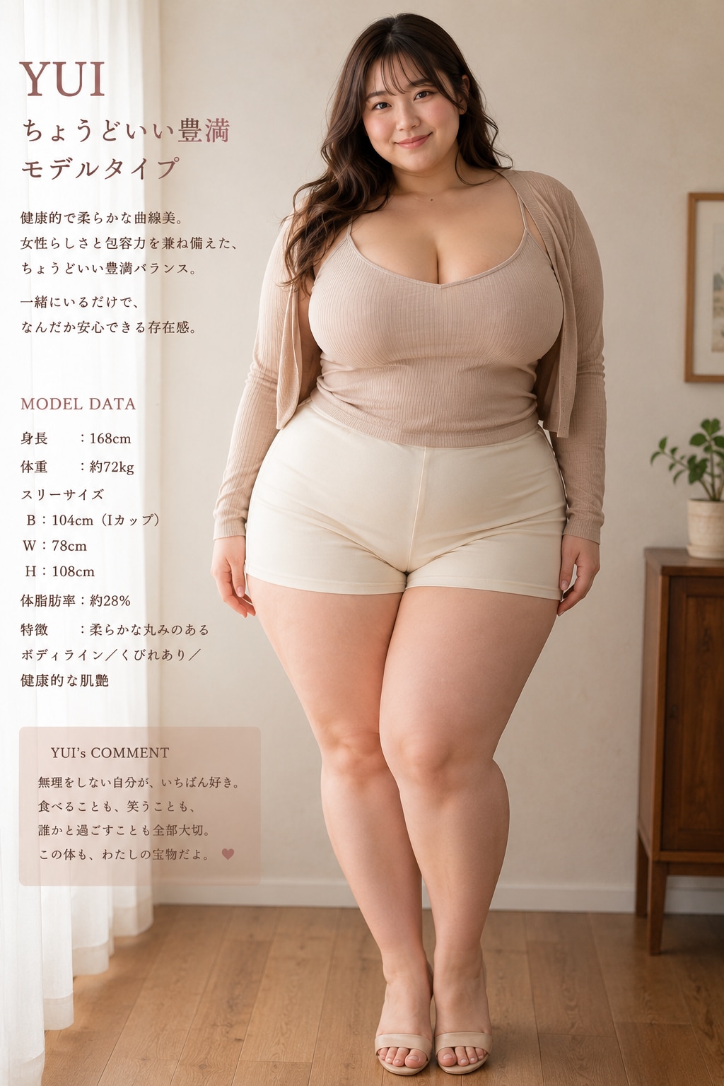 豊満女