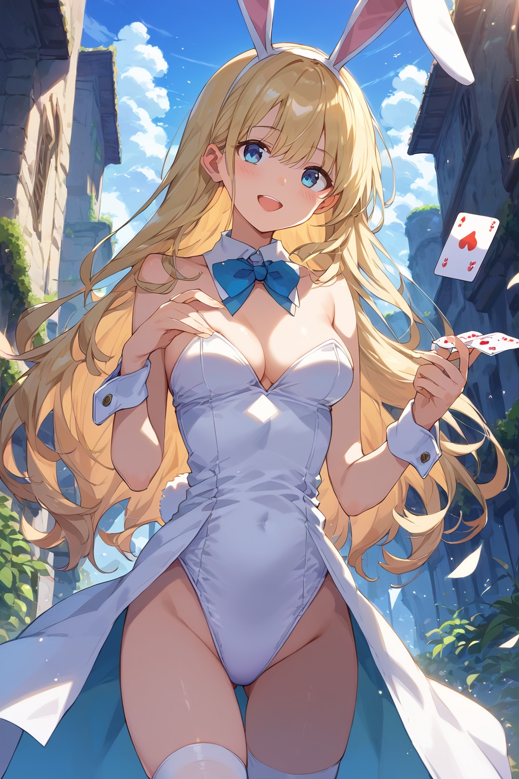 トランプ兵さんからカード貰いました