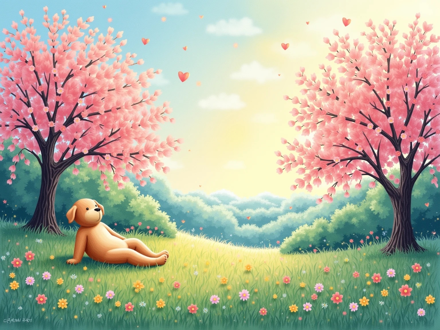 春の子はお休み､お休みお眠りで‥‥ | の人気AIイラスト・グラビア