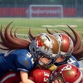🏈泥まみれの女子アメフト 160 3枚目