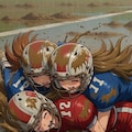 🏈泥まみれの女子アメフト 160 4枚目