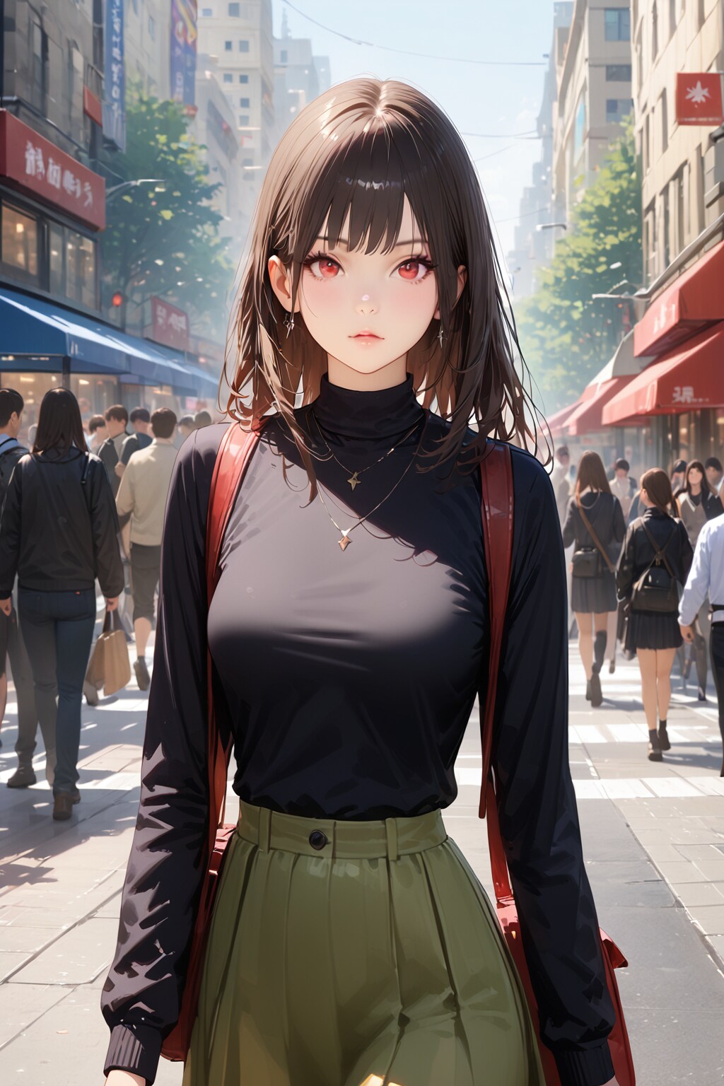 ロングスカート女子 ②