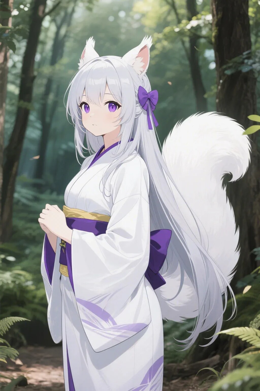 白リス(虎鼠神社の御神体)