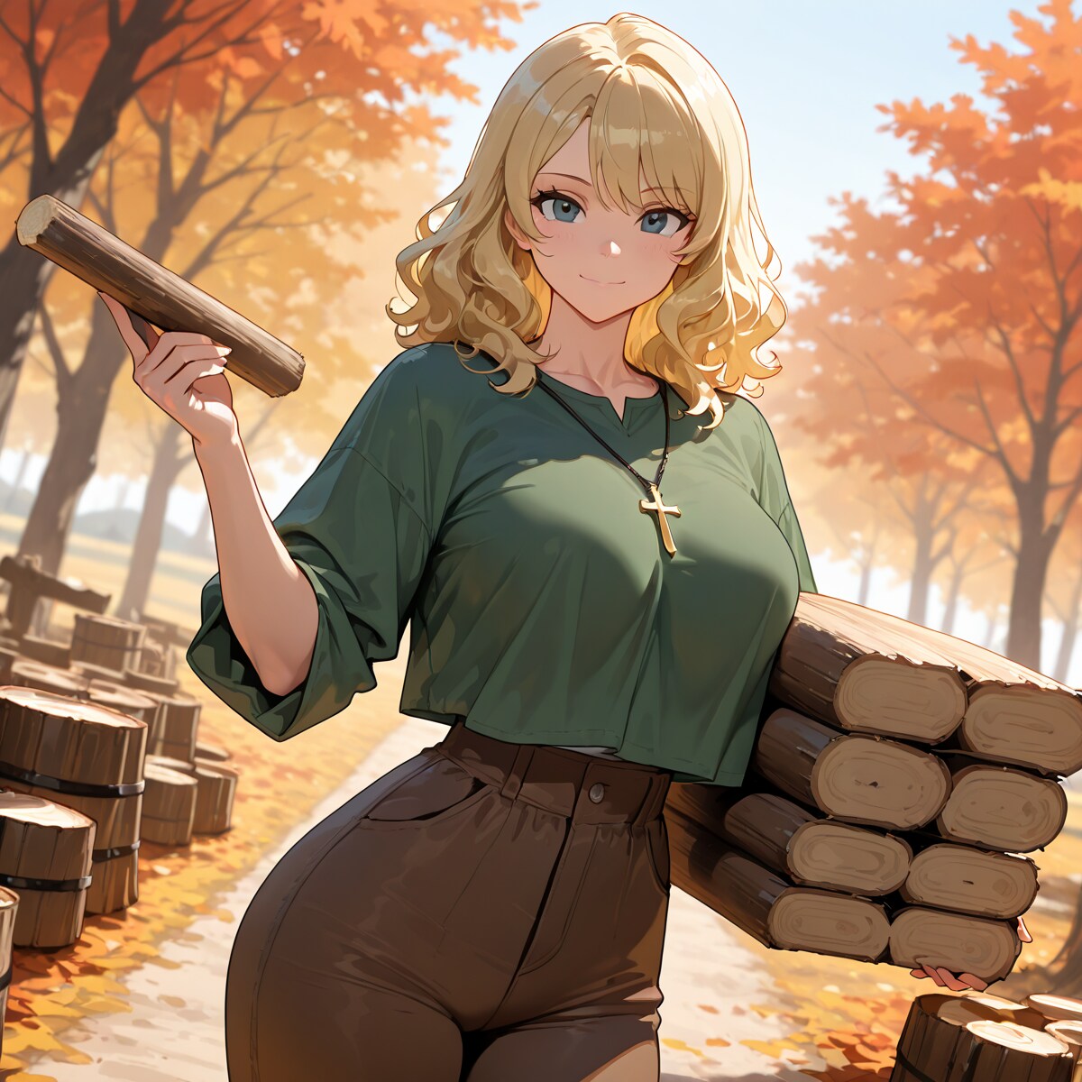 薪運び | の人気AIイラスト・グラビア