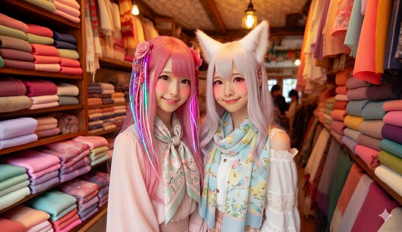 スカーフの日 | の人気AIイラスト・グラビア