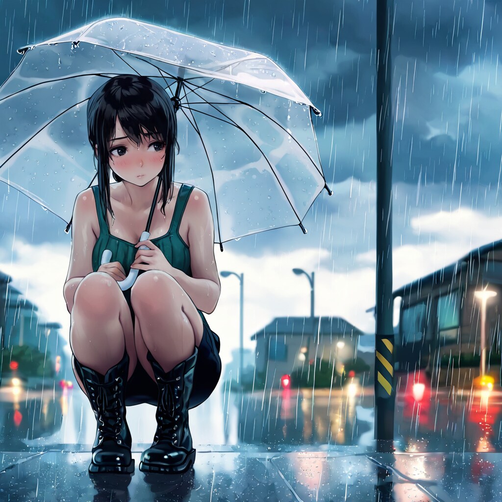 雨と少女の憂鬱