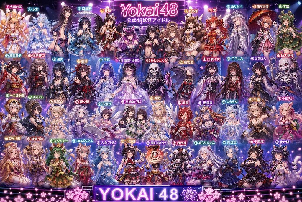 妖怪48