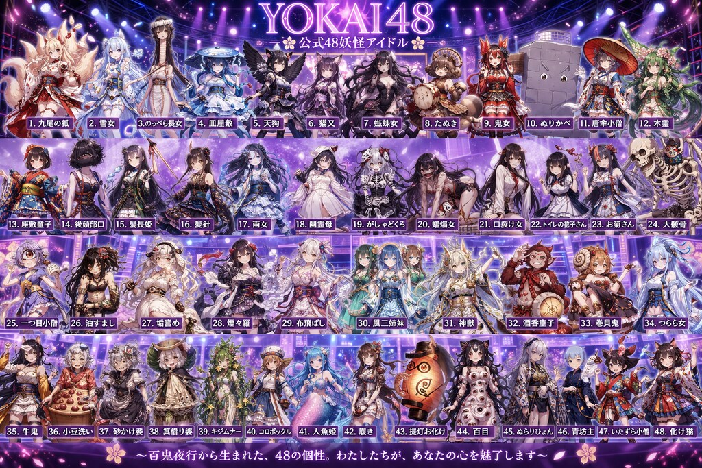 妖怪48