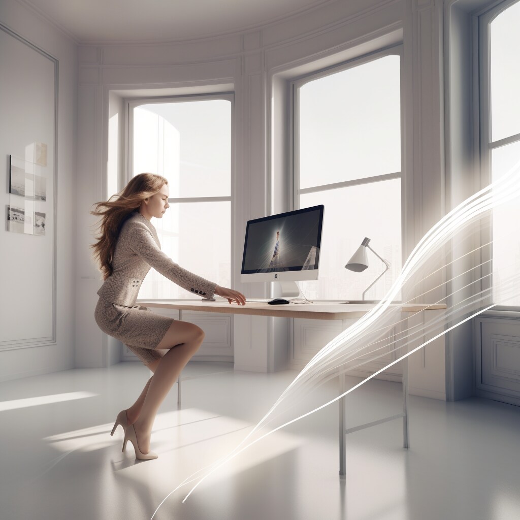 一流の秘書には椅子なんて必要ありません