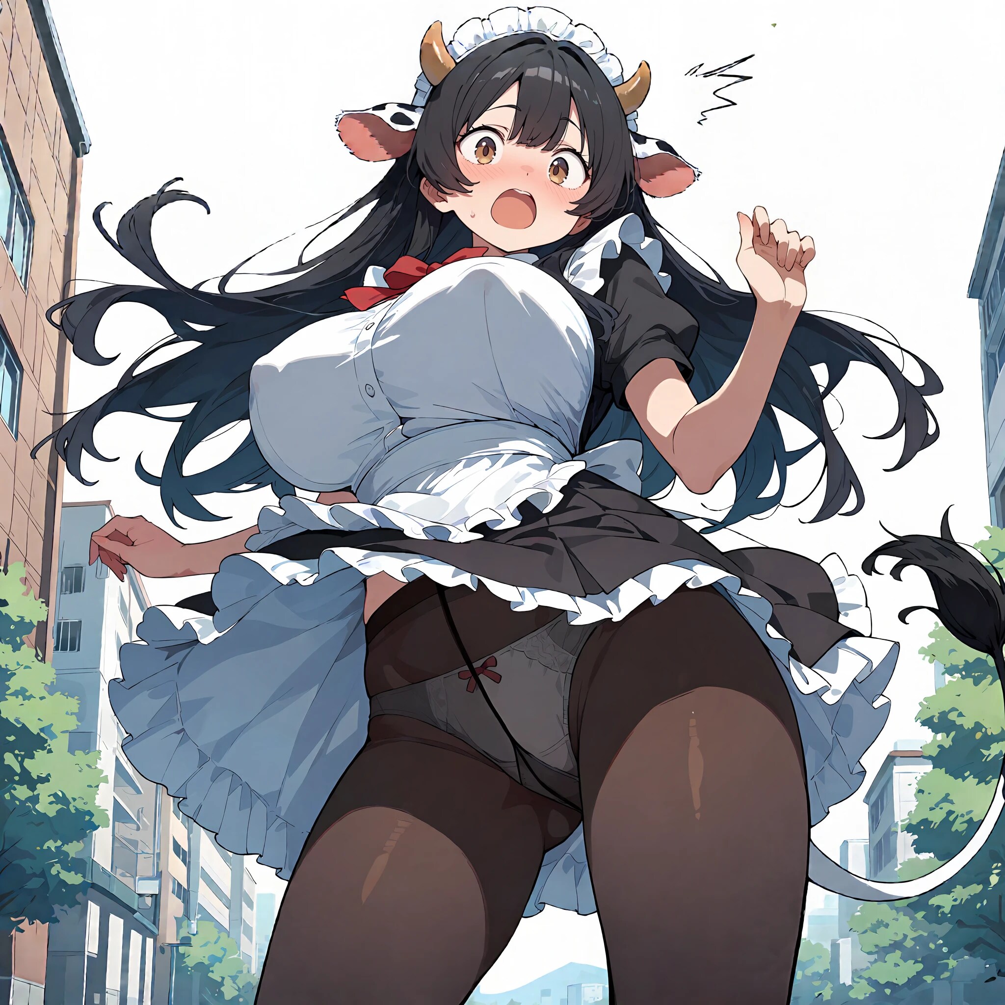 良い風　牛娘さん