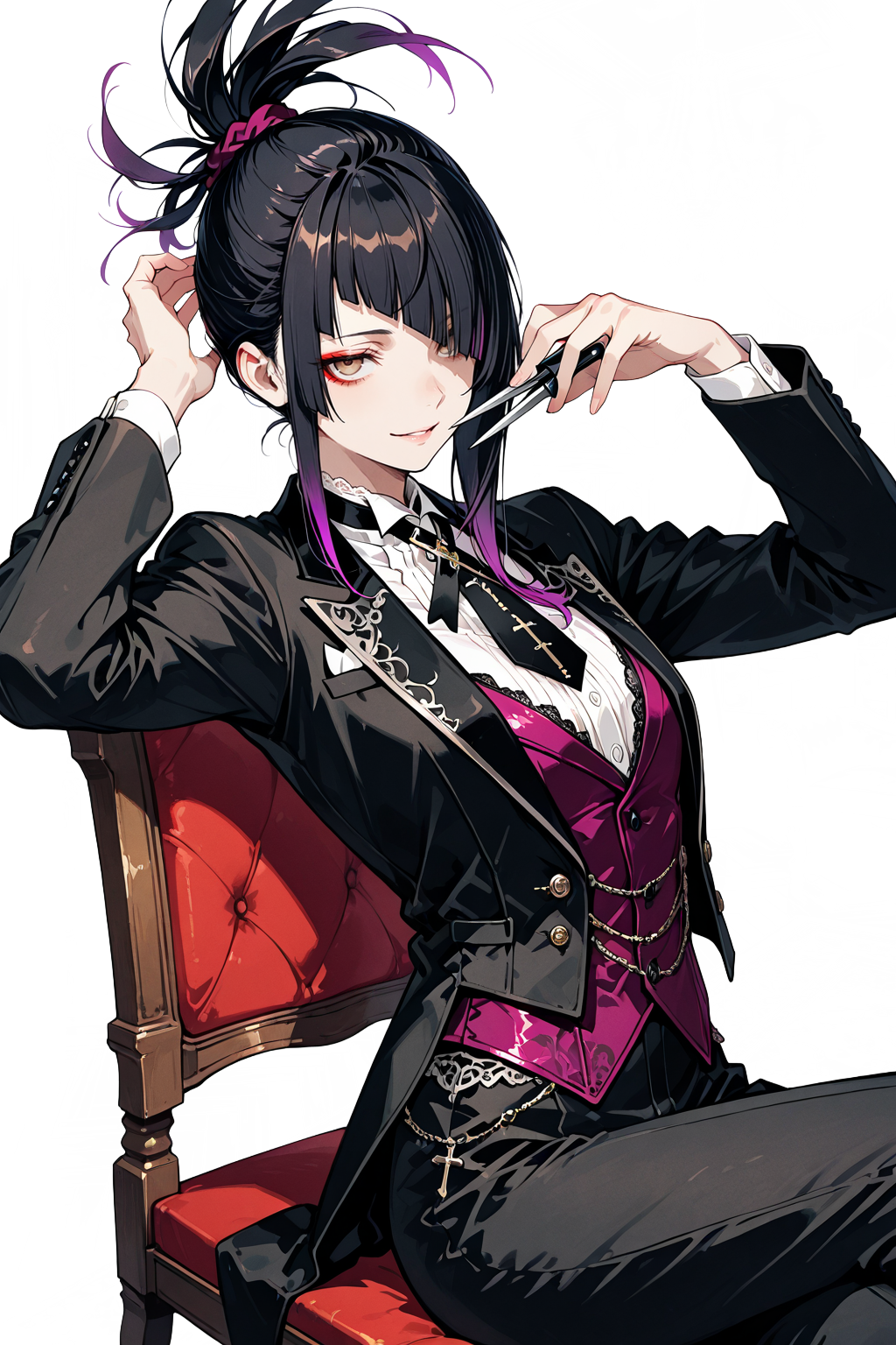 お仕事も出来るちょんまげちゃん