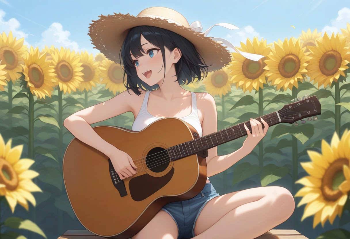 VACATION のちに世界的歌手になる | の人気AIイラスト・グラビア