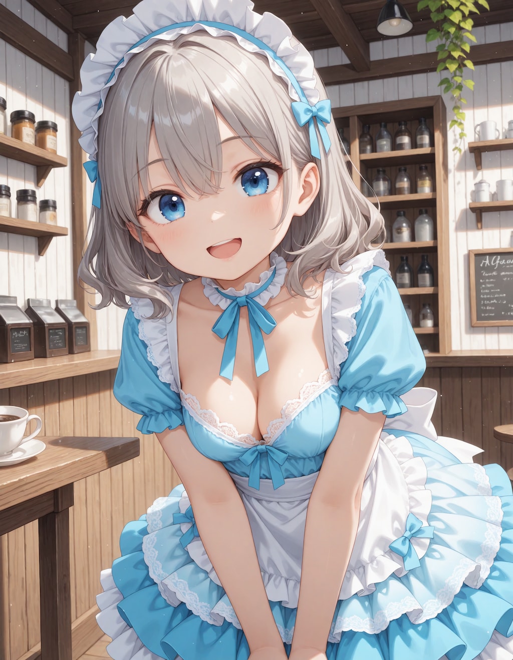 笑顔のお出迎え