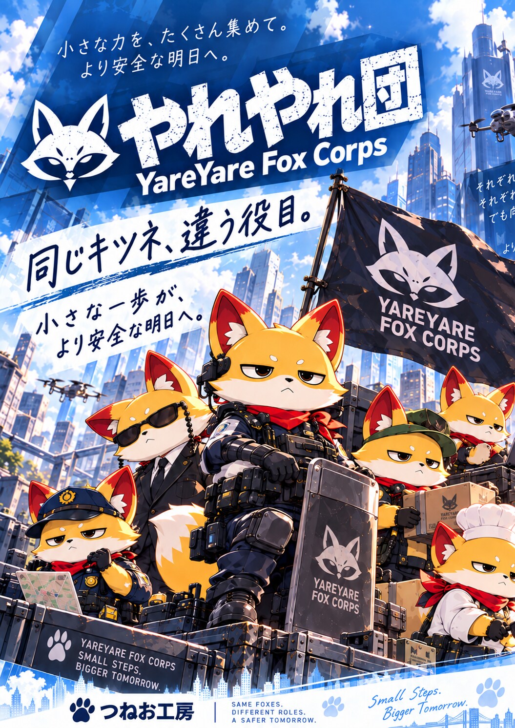 やれやれ団事業紹介パンフレット | の人気AIイラスト・グラビア