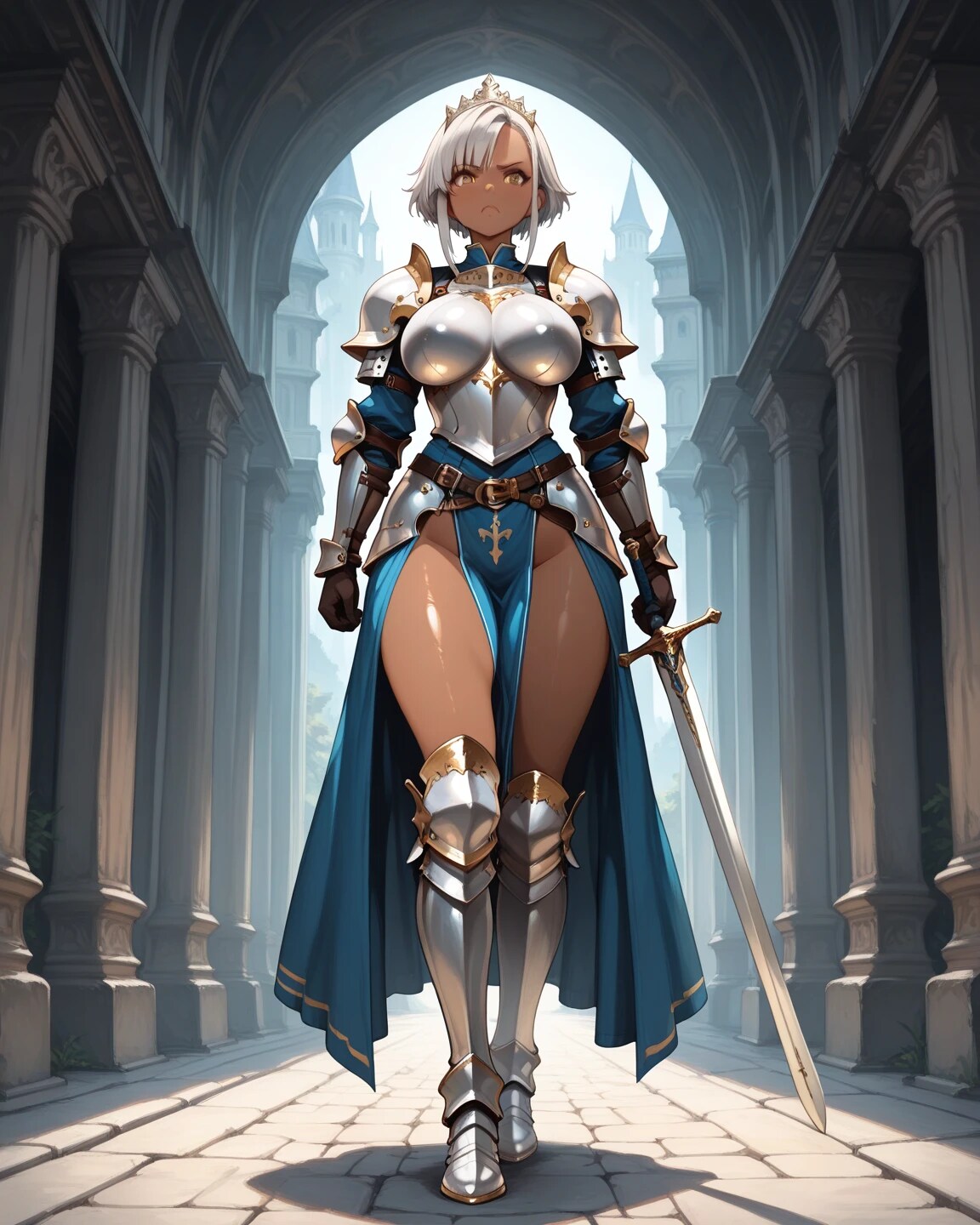 転生したら姫騎士だった銀髪ちゃん