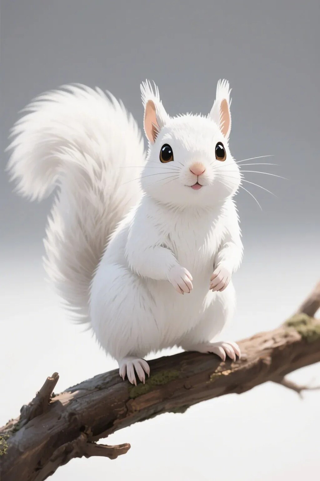 【ねず耳にむチュウ！企画に参加】白リス