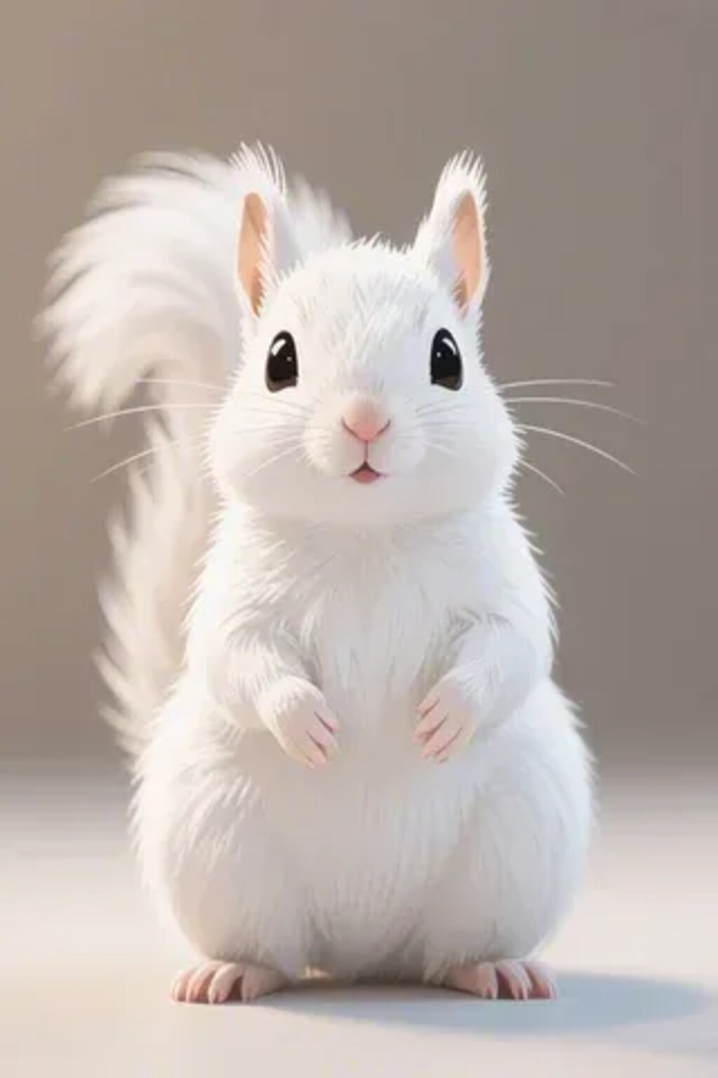 【ねず耳にむチュウ！企画に参加】白リス