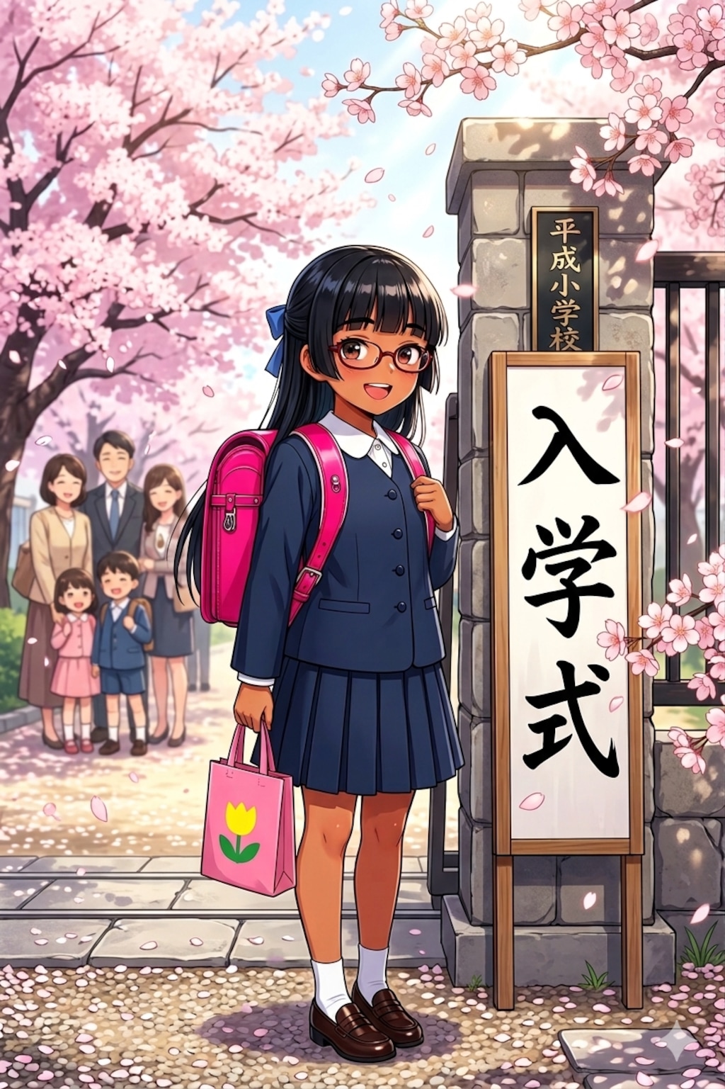 よその子入学式(種田香織)