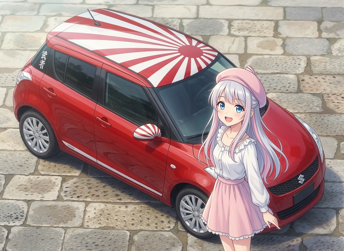 欧州仕様車　SUZUKI　スイフトサムライ