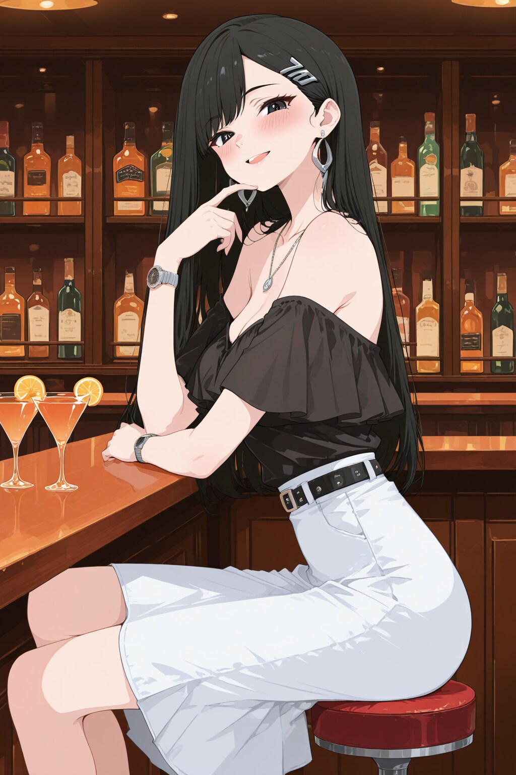 woman at bar 26