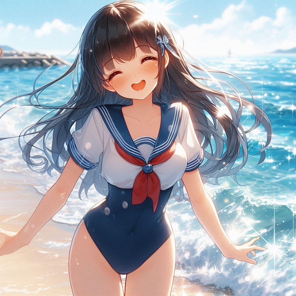 セーラー服＋水着
